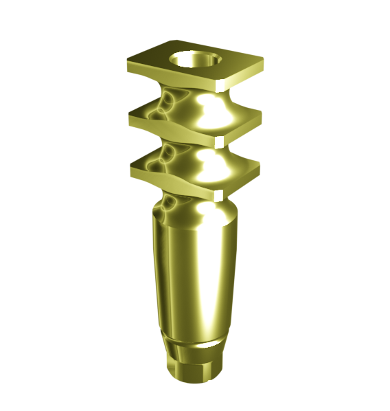 Трансфер для открытой ложки (VER.2), совместим с Nobel Conical Connection RP (F14), с винтом