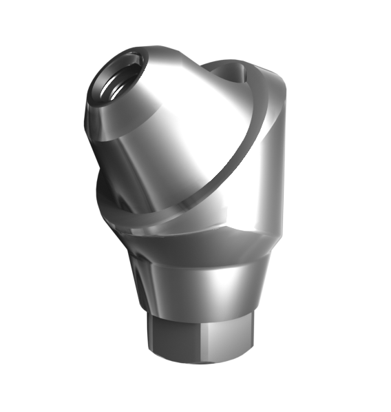 Мультиюнит угловой 45° с внутренней резьбой, совместим с Osstem Regular (4.5 мм), с винтом